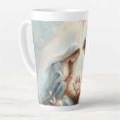 Radiant Holy Family Nativity Scene Latte Mok (Linkerhoek)