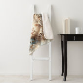 Radiant Holy Family Nativity Scene Sherpa Deken (In situ)