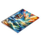 Radiant Horizon Clippers Spiraal Notebook Notitieboek (Linkerzijde)