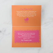 Radiant Joy: Vibrant Het is een meisje etnische zw Kaart (Binnen)