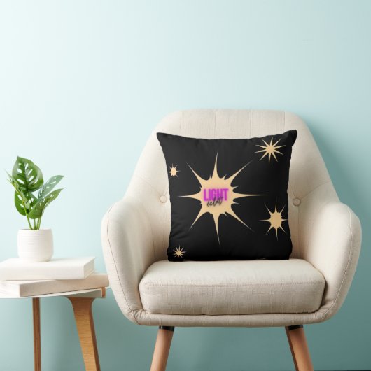 Radiant Light – Modern & Vibrant Style Kussen (Stoel)