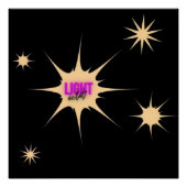Radiant Light – Modern & Vibrant Style Perfect Poster (Voorkant)