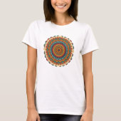 Radiant Mandala Boho Vibes Tee T-shirt (Voorkant)