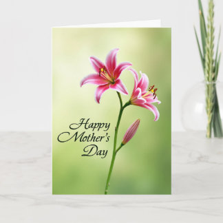 Radiant Mothers Bloom Day Card Kaart