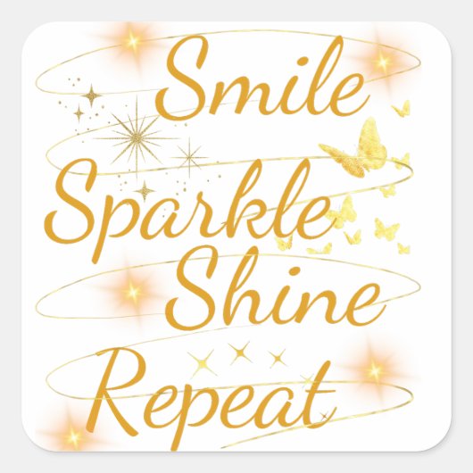 Radiant Motivation Sticker (Voorkant)