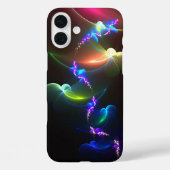 Radiant multicolor fractal Butterfly Case-Mate iPhone Case (Achterkant)