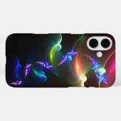 Radiant multicolor fractal Butterfly Case-Mate iPhone Case (Achterkant (horizontaal))