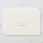 Radiant Multicolor Wildflower Elopement Aankondiging (Achterkant)