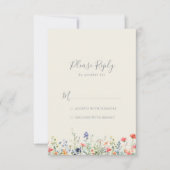 Radiant Multicolor Wildflower RSVP (Voorkant)