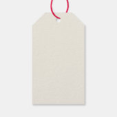 Radiant Multicolor Wildflower Wedding Bedankt Cadeaulabel (Achterkant)