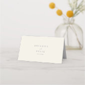 Radiant Multicolor Wildflower Wedding Place Card Plaatskaartje (Achterkant)