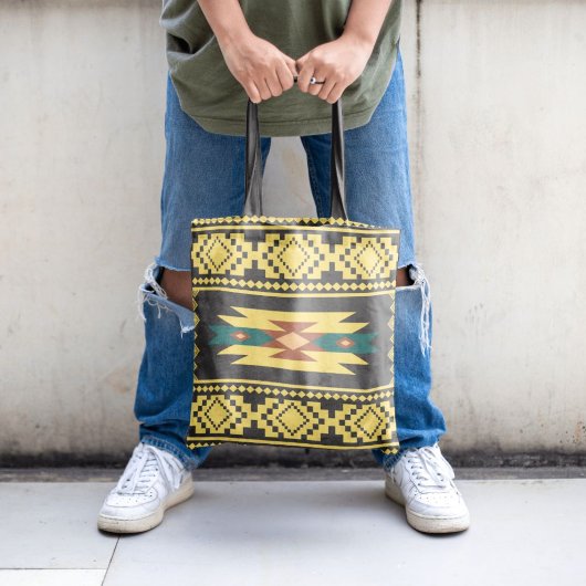 Radiant native Amerikaanse geïnspireerde elegantie Tote Bag