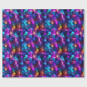 Radiant Neon Glas in lood Cadeaupapier (Vlak)