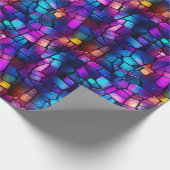 Radiant Neon Glas in lood Cadeaupapier (Hoek)