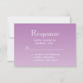 Radiant Orchid Butterfly RSVP (Voorkant)