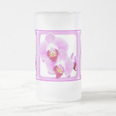 Radiant orchid Floral fotografie / vierkant Lijst Matglas Bierpul (Center)