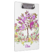 Radiant Orchid Gepersonaliseerde Home Decor Klembord (Rechts)