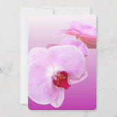 Radiant Orchid Wedding Invitations Kaart (Achterkant)
