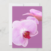 Radiant Orchid Wedding Rehearsal Uitnodigingen (Achterkant)