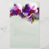 Radiant Orchidee schilderij Briefpapier (Voorkant)
