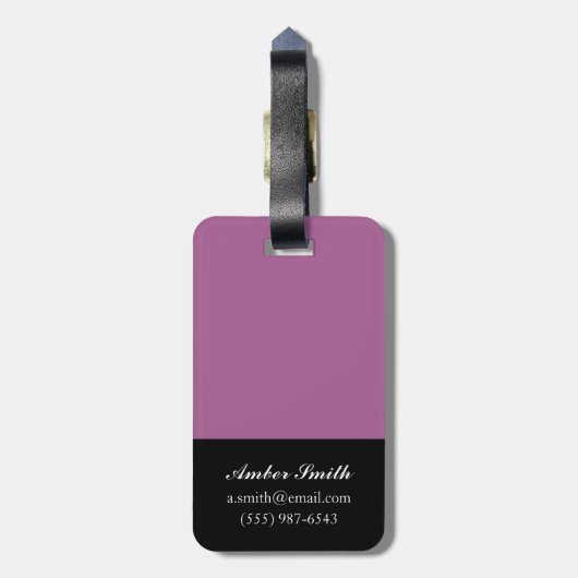 Radiant Ornament I Bagagelabel (Achterkant verticaal)