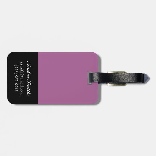 Radiant Ornament I Bagagelabel (Achterkant horizontaal)