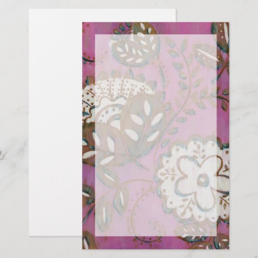 Radiant Ornament I Briefpapier (Voorkant / Achterkant)