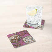 Radiant Ornament I Kartonnen Onderzetters (Insitu)