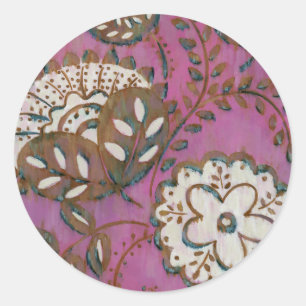 Radiant Ornament I Ronde Sticker