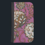 Radiant Ornament I Galaxy S4 Portemonnee Hoesje<br><div class="desc">Floral</div>