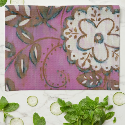 Radiant Ornament I Theedoek (Gevouwen)