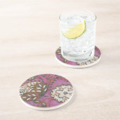 Radiant Ornament I Zandsteen Onderzetter (Zijkant)