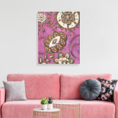 Radiant Ornament II Canvas Afdruk (Insitu (Woonkamer))