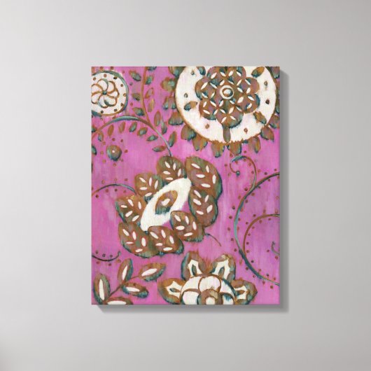 Radiant Ornament II Canvas Afdruk (Voorkant)