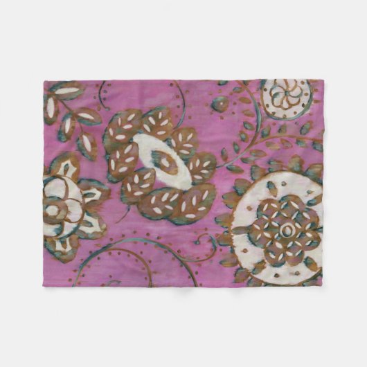 Radiant Ornament II Fleece Deken (Voorkant (Horizontaal))