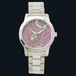 Radiant Ornament II Horloge<br><div class="desc">Floral</div>