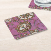 Radiant Ornament II Kartonnen Onderzetters (Schuin)