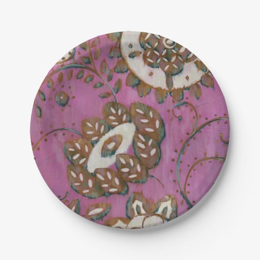 Radiant Ornament II Papieren Bordje (Voorkant)