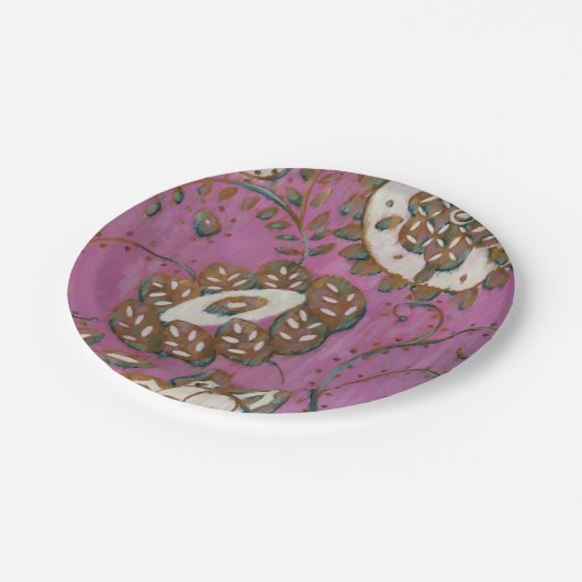 Radiant Ornament II Papieren Bordje (Gekanteld)