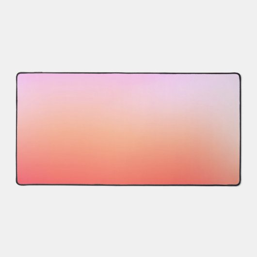 Radiant Pastel Sunset Gradient Bureaumat (Voorkant)