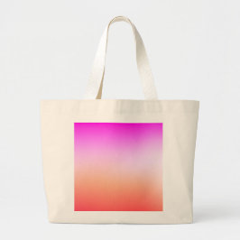 Radiant Pastel Sunset Gradient Grote Tote Bag