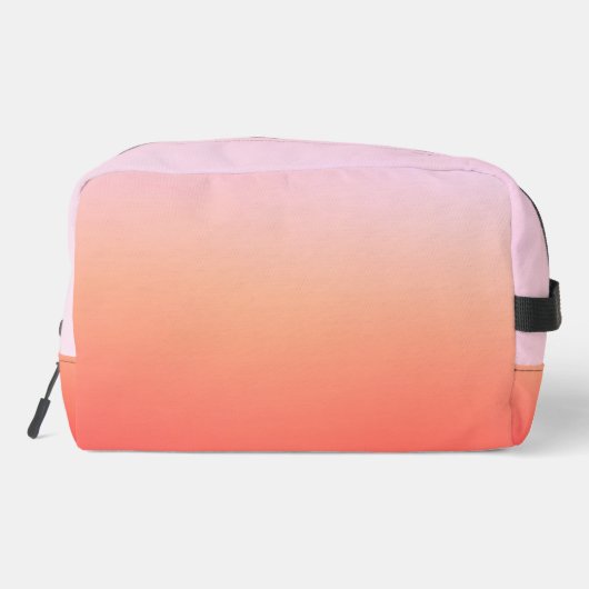 Radiant Pastel Sunset Gradient Toilettasje (Achterkant)