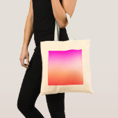 Radiant Pastel Sunset Gradient Tote Bag (Voorkant (product))