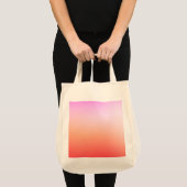 Radiant Pastel Sunset Gradient Tote Bag (Voorkant (product))