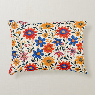 Radiant Petal Path Accent Pillow Kussen