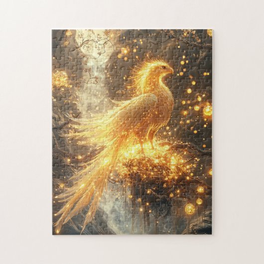 Radiant Phoenix Fire Puzzle Legpuzzel (Verticaal)