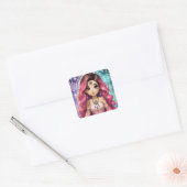 Radiant Pink Dream Aura Sticker Blad (Envelop)