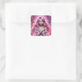 Radiant Pink Dream Aura Sticker Blad (Tas)