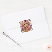 Radiant Pink Dream Aura Sticker Blad (Envelop)