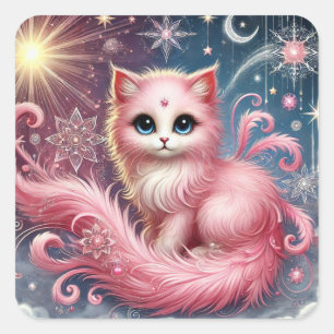Radiant Pink Dream Aura Sticker Blad